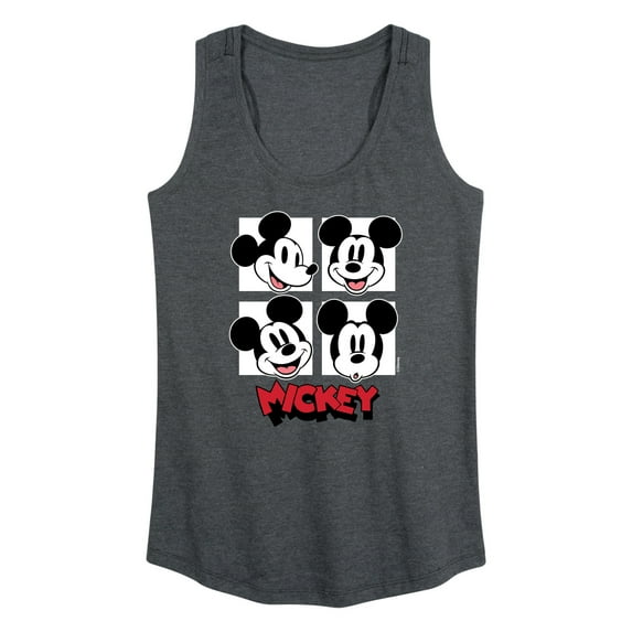 Mickey & Friends - Mickey Grid - Women's Racerback Tank Top