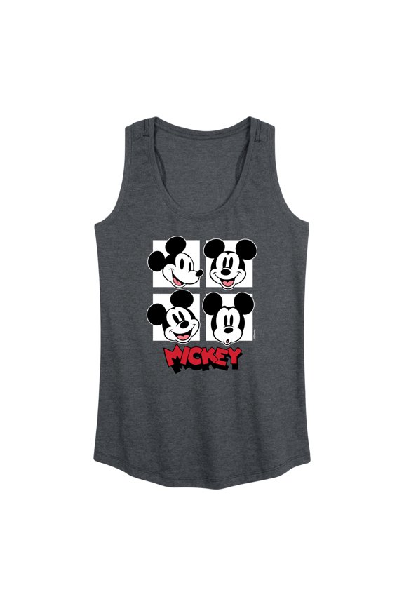 Mickey & Friends - Mickey Grid - Women's Racerback Tank Top