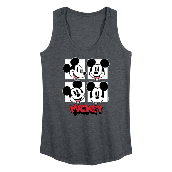 Mickey & Friends - Mickey Grid - Women's Racerback Tank Top