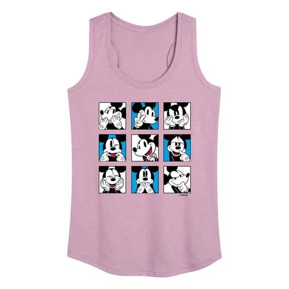 Mickey & Friends - Mickey Grid - Women's Racerback Tank Top