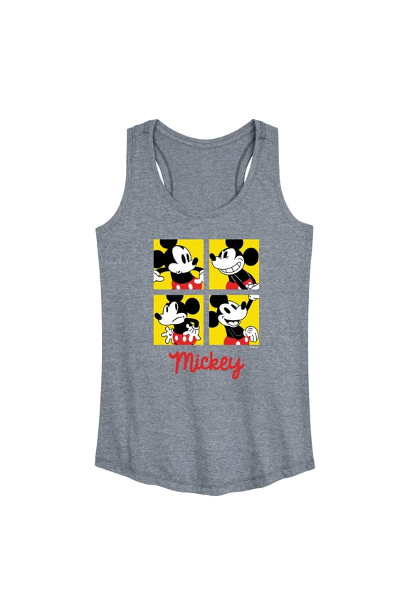 Mickey & Friends - Mickey Grid - Women's Racerback Tank Top