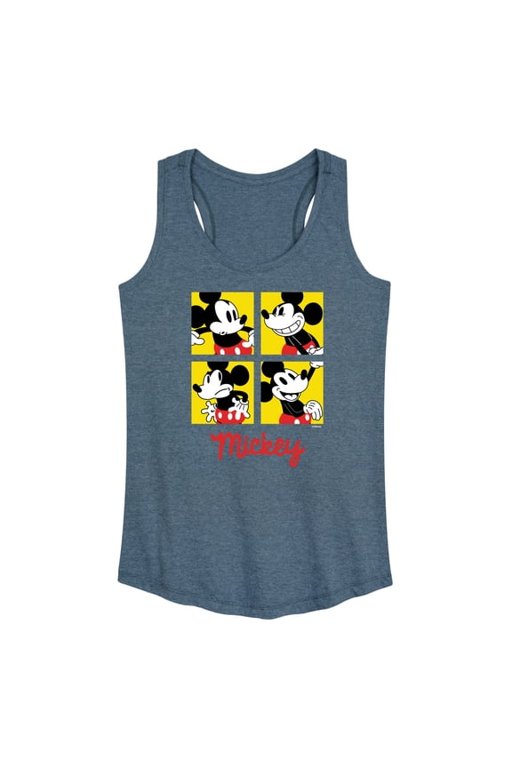 Mickey & Friends - Mickey Grid - Women's Racerback Tank Top