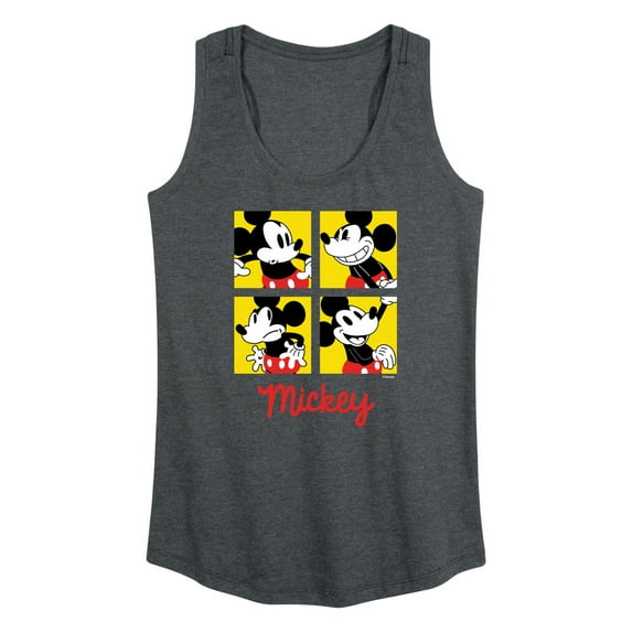 Mickey & Friends - Mickey Grid - Women's Racerback Tank Top
