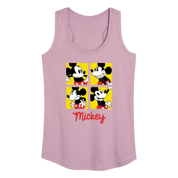Mickey & Friends - Mickey Grid - Women's Racerback Tank Top