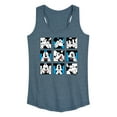 thumbnail image 1 of Mickey & Friends - Mickey Grid - Women's Racerback Tank Top, 1 of 5