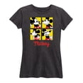 thumbnail image 1 of Mickey & Friends - Mickey Grid - Women's Short Sleeve Graphic T-Shirt, 1 of 5