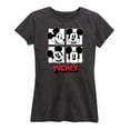 thumbnail image 1 of Mickey & Friends - Mickey Grid - Women's Short Sleeve Graphic T-Shirt, 1 of 5