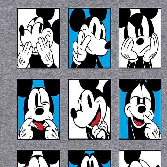 Mickey & Friends - Mickey Grid - Women's Short Sleeve Graphic T-Shirt