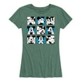 thumbnail image 1 of Mickey & Friends - Mickey Grid - Women's Short Sleeve Graphic T-Shirt, 1 of 5