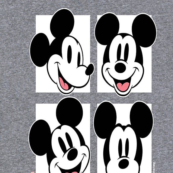 Mickey & Friends - Mickey Grid - Women's Short Sleeve Graphic T-Shirt
