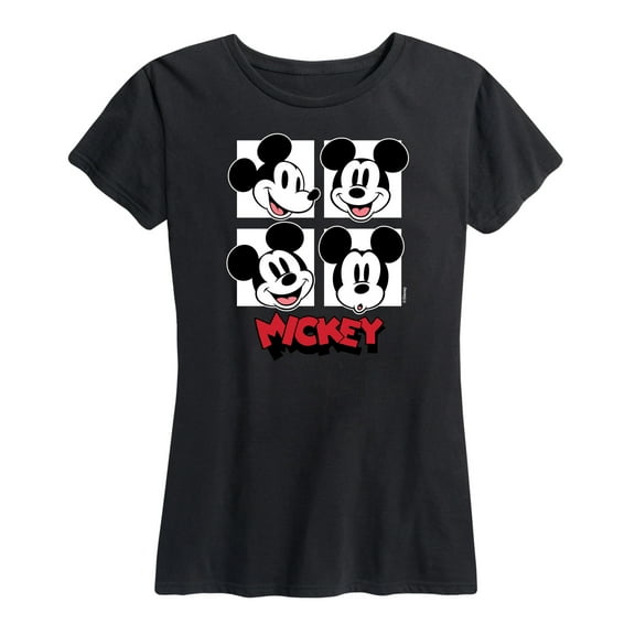 Mickey & Friends - Mickey Grid - Women's Short Sleeve Graphic T-Shirt