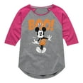 thumbnail image 1 of Mickey & Friends - Mickey Halloween Animation - Toddler And Youth Girls Raglan Graphic T-Shirt, 1 of 5