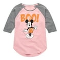 thumbnail image 1 of Mickey & Friends - Mickey Halloween Animation - Toddler And Youth Girls Raglan Graphic T-Shirt, 1 of 4