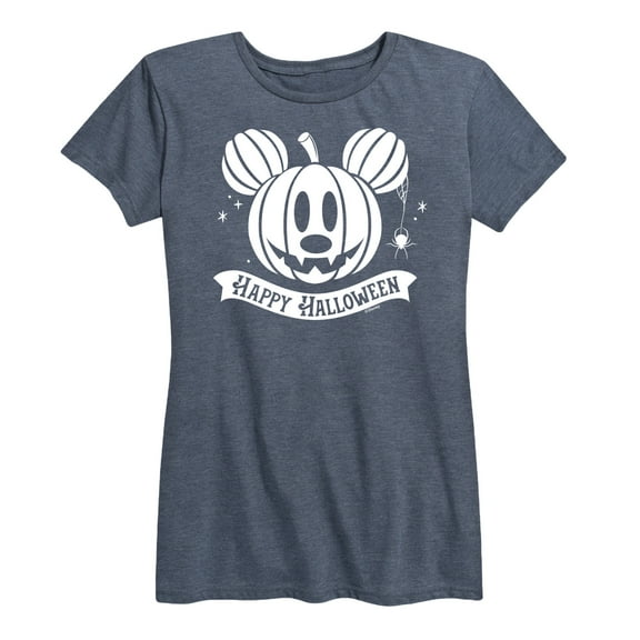 Mickey & Friends - Mickey Happy Halloween - Women's Short Sleeve Graphic T-Shirt