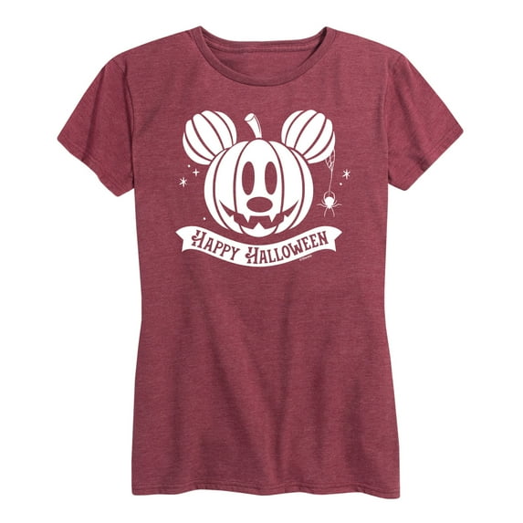 Mickey & Friends - Mickey Happy Halloween - Women's Short Sleeve Graphic T-Shirt