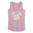 thumbnail image 1 of Mickey & Friends - Mickey Head Daisies - Women's Racerback Tank Top, 1 of 5
