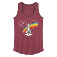 thumbnail image 1 of Mickey & Friends - Mickey Head Retro Space - Women's Racerback Tank Top, 1 of 5