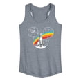 thumbnail image 1 of Disney - Mickey Head Retro Space Graphic Racerback Tank, 1 of 5