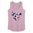 thumbnail image 1 of Mickey & Friends - Mickey Head Solid Geo - Women's Racerback Tank Top, 1 of 5