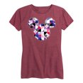 thumbnail image 1 of Mickey & Friends - Mickey Head Solid Geo - Women's Short Sleeve Graphic T-Shirt, 1 of 5