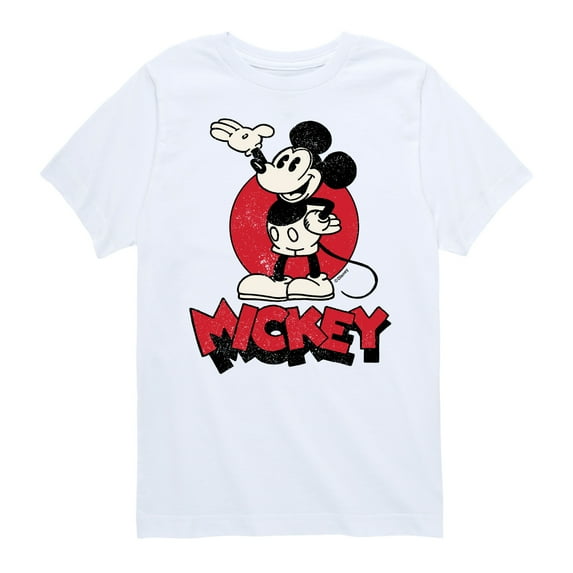 Mickey & Friends - Mickey Heritage - Toddler And Youth Short Sleeve Graphic T-Shirt