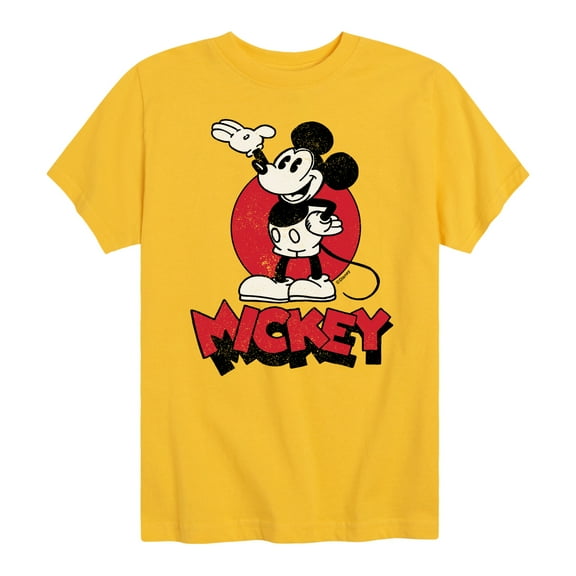 Mickey & Friends - Mickey Heritage - Toddler And Youth Short Sleeve Graphic T-Shirt