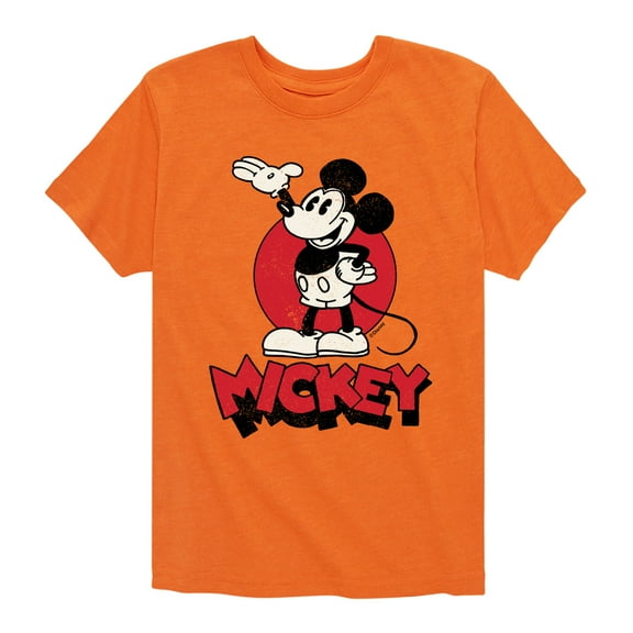 Mickey & Friends - Mickey Heritage - Toddler And Youth Short Sleeve Graphic T-Shirt