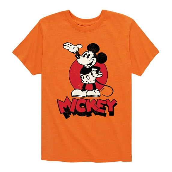 Mickey & Friends - Mickey Heritage - Toddler And Youth Short Sleeve Graphic T-Shirt