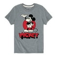 thumbnail image 1 of Mickey & Friends - Mickey Heritage - Toddler And Youth Short Sleeve Graphic T-Shirt, 1 of 5