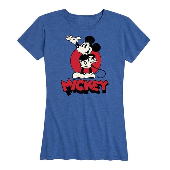 Mickey & Friends - Mickey Heritage - Women's Short Sleeve Graphic T-Shirt