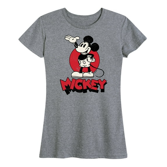 Mickey & Friends - Mickey Heritage - Women's Short Sleeve Graphic T-Shirt