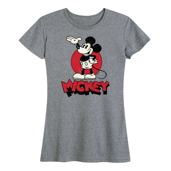 Mickey & Friends - Mickey Heritage - Women's Short Sleeve Graphic T-Shirt