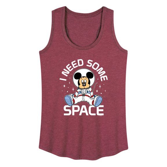 Mickey & Friends - Mickey I Need Some Space - Women's Racerback Tank Top