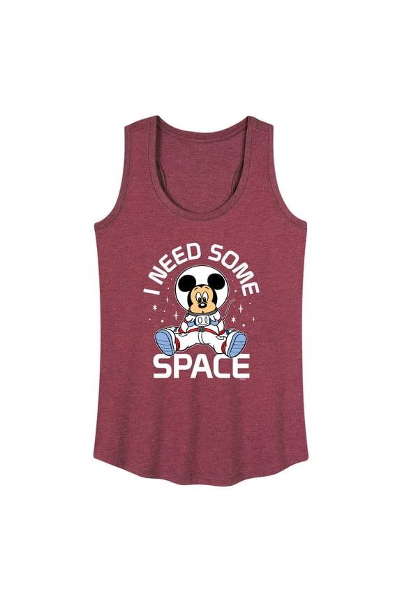 Mickey & Friends - Mickey I Need Some Space - Women's Racerback Tank Top