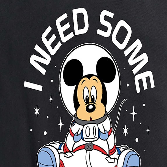 Mickey & Friends - Mickey I Need Some Space - Women's Short Sleeve Graphic T-Shirt