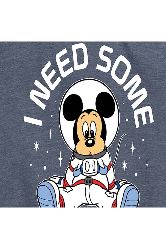 Mickey & Friends - Mickey I Need Some Space - Women's Short Sleeve Graphic T-Shirt
