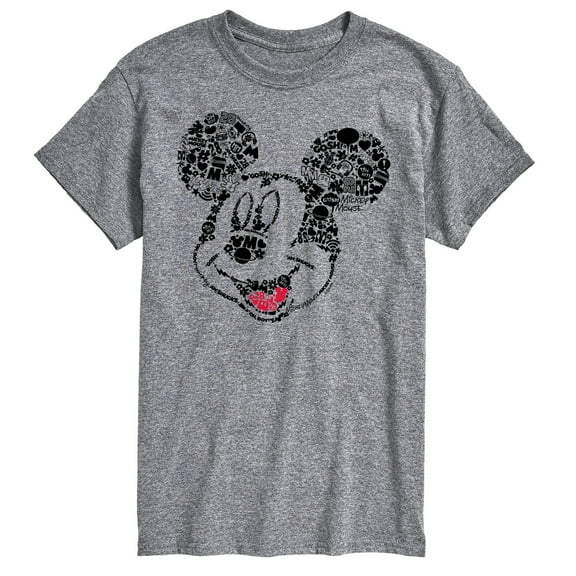 Mickey & Friends - Mickey Iconic Fill - Men's Short Sleeve Graphic T-Shirt