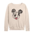 thumbnail image 1 of Mickey & Friends - Mickey Iconic Fill - Women's Lightweight French Terry Long Sleeve Shirt, 1 of 5