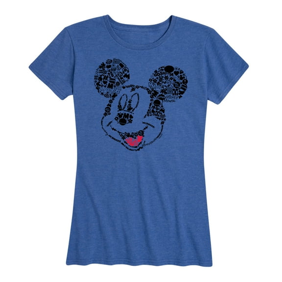 Mickey & Friends - Mickey Iconic Fill - Women's Short Sleeve Graphic T-Shirt