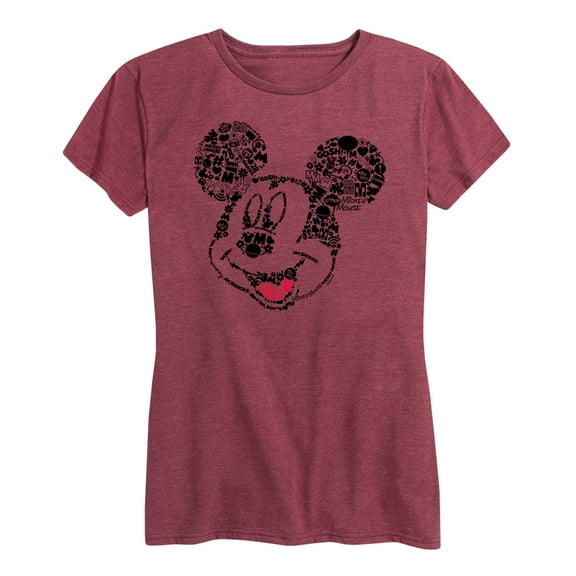 Mickey & Friends - Mickey Iconic Fill - Women's Short Sleeve Graphic T-Shirt