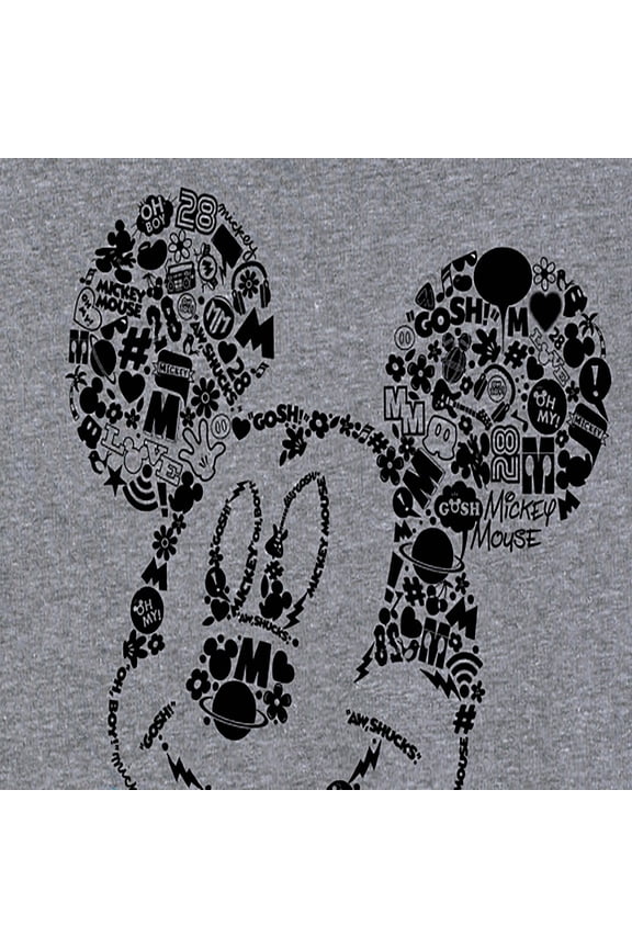 Mickey & Friends - Mickey Iconic Fill - Women's Short Sleeve Graphic T-Shirt