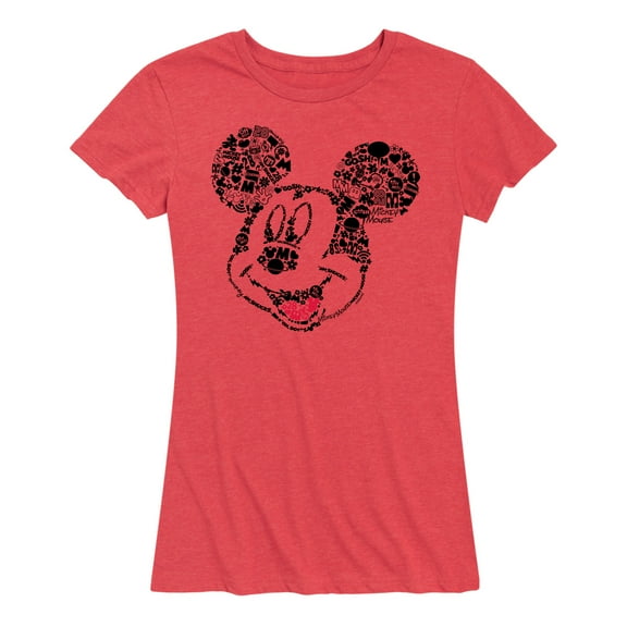 Mickey & Friends - Mickey Iconic Fill - Women's Short Sleeve Graphic T-Shirt