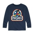 thumbnail image 1 of Mickey & Friends - Mickey Jump Retro - Toddler And Youth Long Sleeve Graphic T-Shirt, 1 of 5