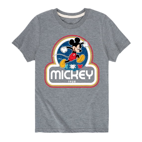 Mickey & Friends - Mickey Jump Retro - Toddler And Youth Short Sleeve Graphic T-Shirt