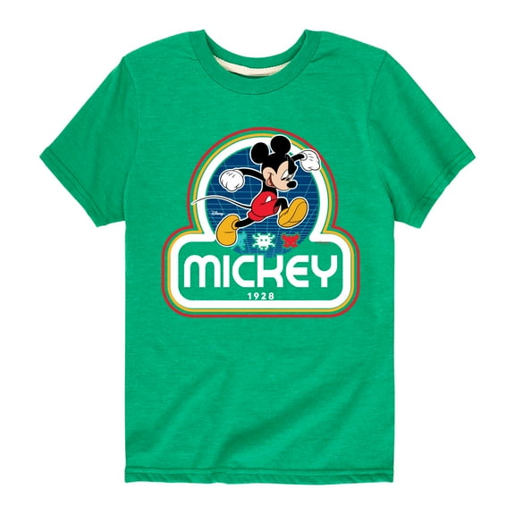 Mickey & Friends - Mickey Jump Retro - Toddler And Youth Short Sleeve Graphic T-Shirt