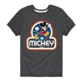thumbnail image 1 of Mickey & Friends - Mickey Jump Retro - Toddler And Youth Short Sleeve Graphic T-Shirt, 1 of 5