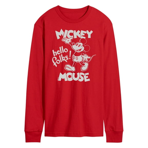 Mickey & Friends - Mickey Kind Is Cool - Men's Long Sleeve T-Shirt