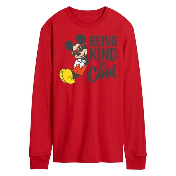 Mickey & Friends - Mickey Kind Is Cool - Men's Long Sleeve T-Shirt