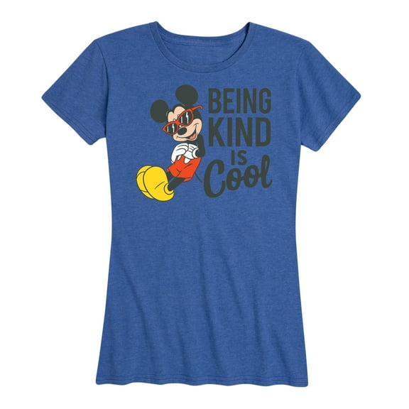 Mickey & Friends - Mickey Kind Is Cool - Women's Short Sleeve Graphic T-Shirt