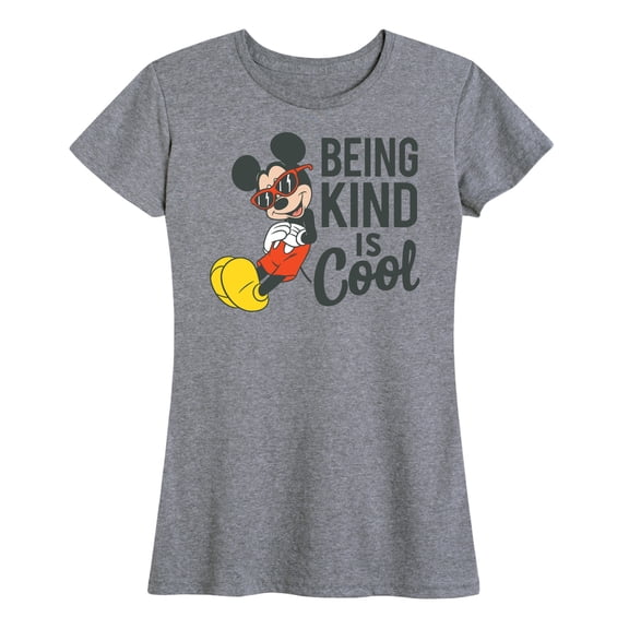 Mickey & Friends - Mickey Kind Is Cool - Women's Short Sleeve Graphic T-Shirt